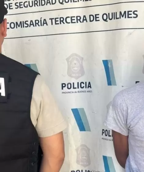 Jos Luis Bez fue detenido en Los Eucaliptos, Quilmes