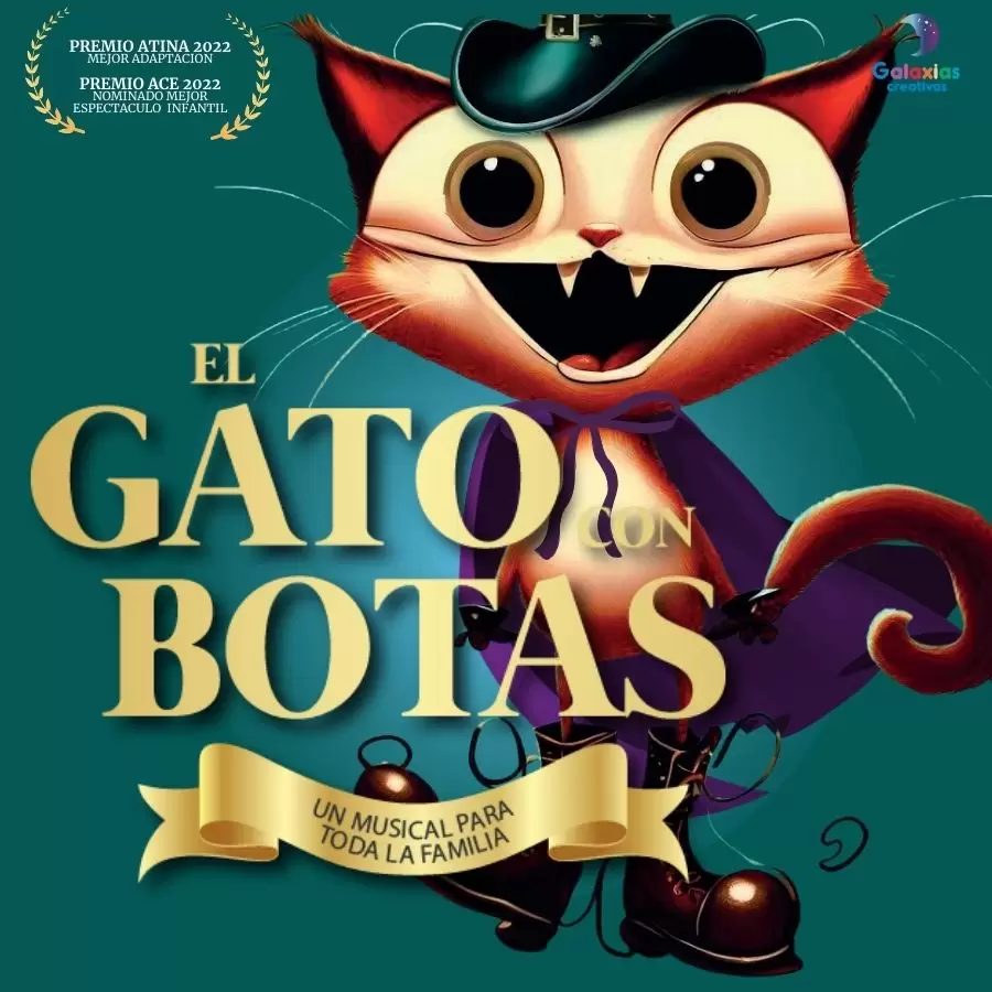 "El Gato con Botas", una propuesta musical para toda la familia.