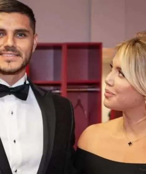 Mauro Icardi y Wanda Nara