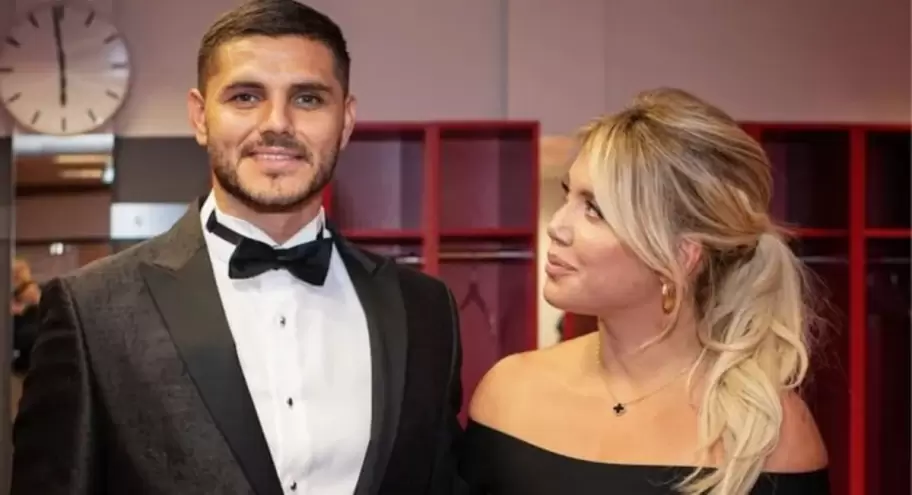 Mauro Icardi y Wanda Nara