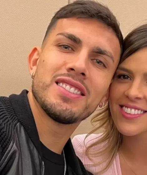 Leandro Paredes y Camila Galante