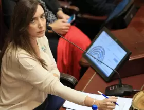 Victoria Villarruel en el Senado