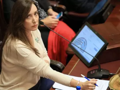 Victoria Villarruel en el Senado