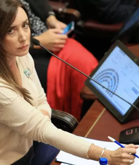 Victoria Villarruel en el Senado