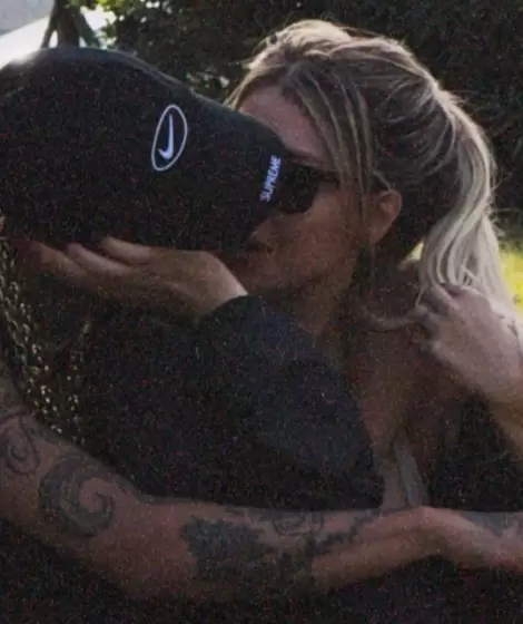 Wanda Nara demostró que su relación con L-Gante sigue en pie