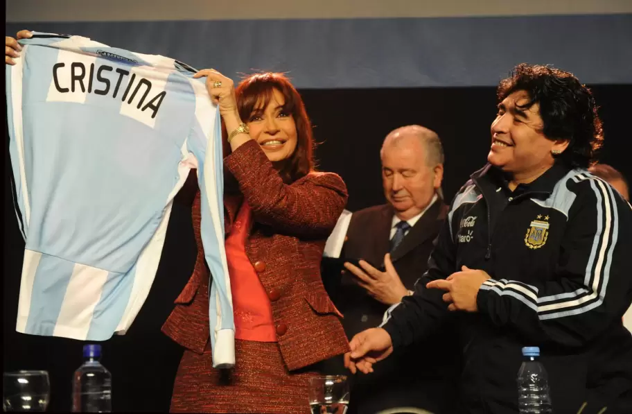 Diego fue un ferviente militante político del peronismo