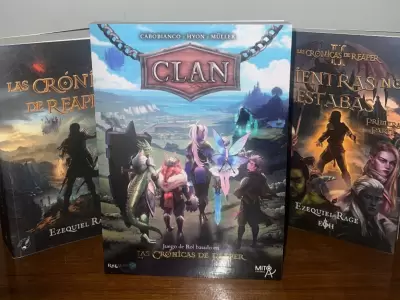 Clan, el nuevo juego de rol inspirado en la saga de fantasía gamer Las Crónicas de Reaper.