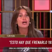Florencia Peña, en el ojo del huracán: "No me pueden acusar de algo así, es aberrante"