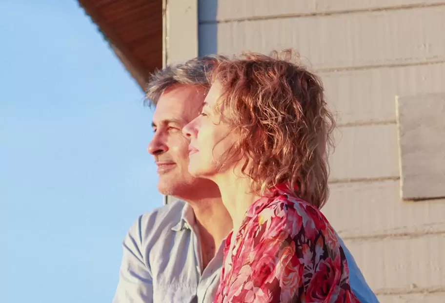 Alejandro Giles y Cecilia Chiarandini, para interpretar a Molly y Ray en Memoria de un crepúsculo de Stephen Belber.