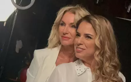 Yanina Latorre y Marina Calabró cuando todavía eran amigas.