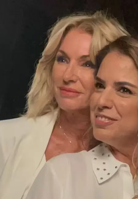 Yanina Latorre y Marina Calabró cuando todavía eran amigas.