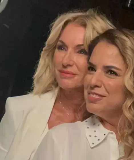 Yanina Latorre y Marina Calabró cuando todavía eran amigas.