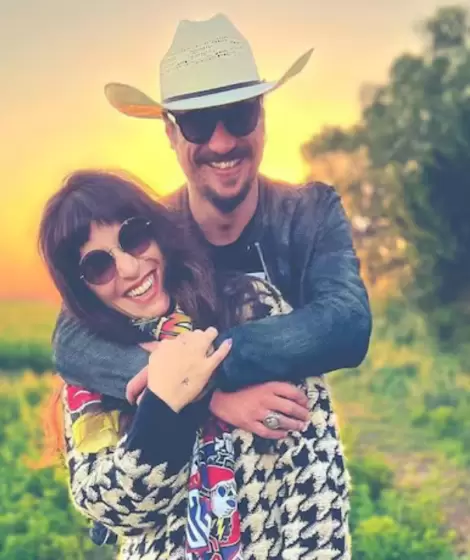 Gianinna Maradona y Daniel Osvaldo