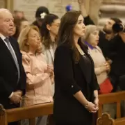 Tensión, insultos y abucheos: Victoria Villarruel fue increpada tras la misa en homenaje al Papa Francisco