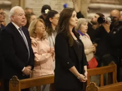 Abuchearon a Victoria Villarruel