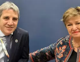 Caputo y Kristalina Georgieva