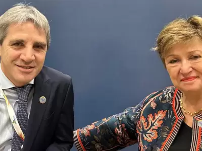 Caputo y Kristalina Georgieva