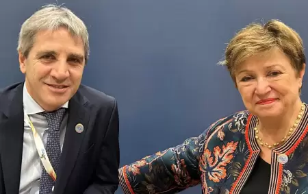 Caputo y Kristalina Georgieva