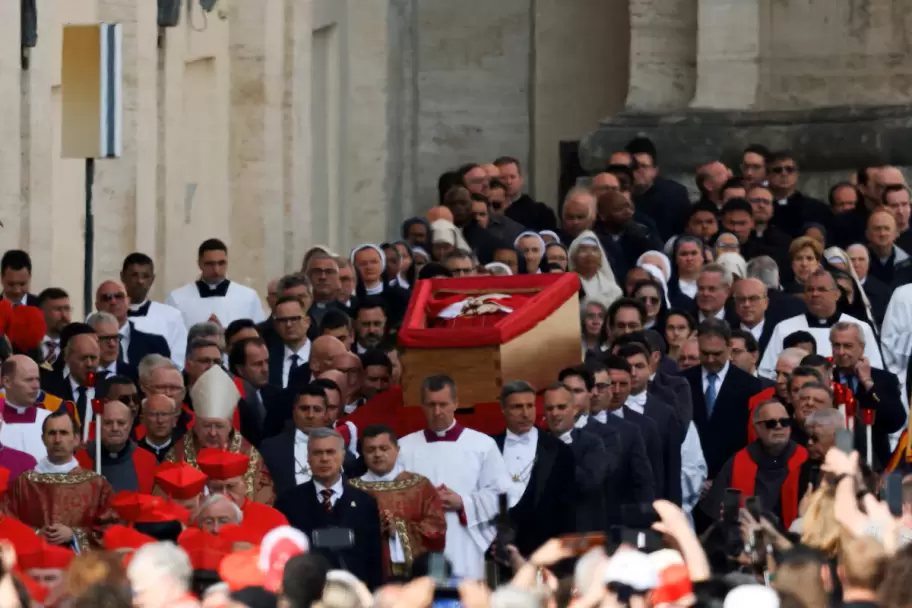 El último adiós al papa Francisco