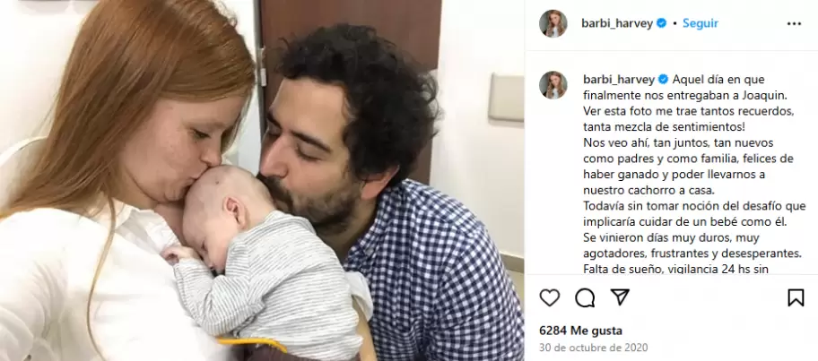 Barby Harvey relató los detalles de aquel 11 de abril, cuando su vida cambió por completo