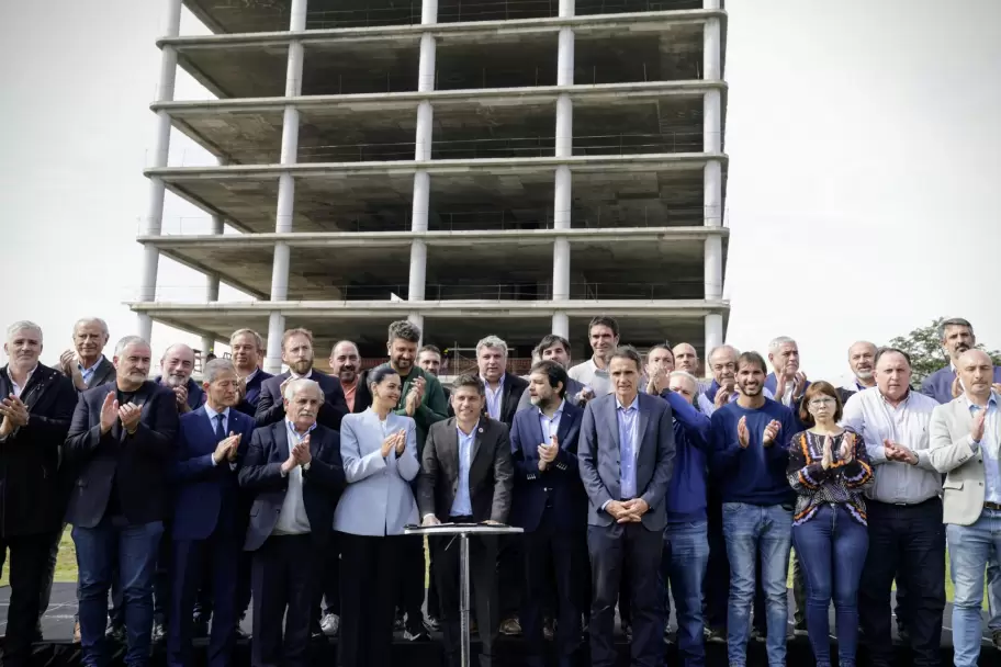 Axel Kicillof en San Martín