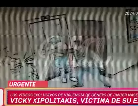 Salió a la luz un video de Vicky Xipolitakis siendo agredida por su ex marido, Javier Naselli