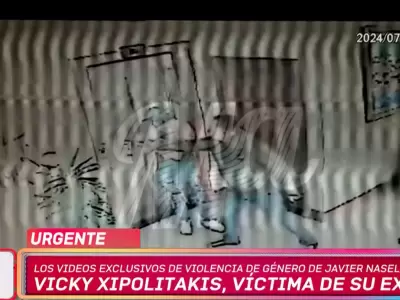 Salió a la luz un video de Vicky Xipolitakis siendo agredida por su ex marido, Javier Naselli