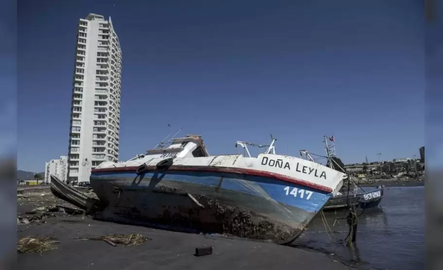 Un sismo de magnitud 7.4 sacudi Chile y hay alerta de tusnami