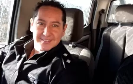 Cristian Ariel Oficialdegui, subinspector de la Policía de Santa Fe de 47 años