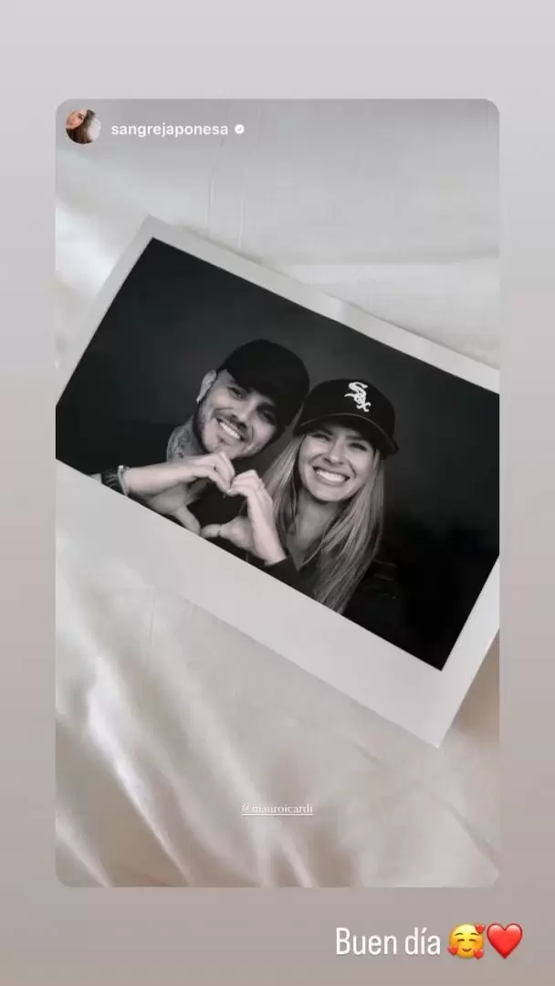 Casamiento o beb en camino?: los rumores tras esta imagen de Mauro Icardi y la China Surez
