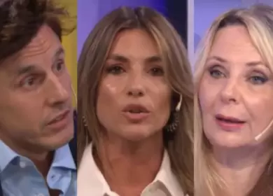 Roberto García Moritán, María Belén Ludueña y Evelyn Von Brocke