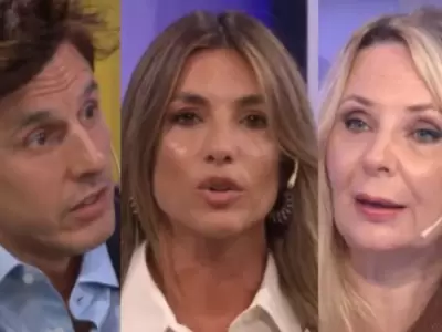 Roberto Garca Moritn, Mara Beln Luduea y Evelyn Von Brocke