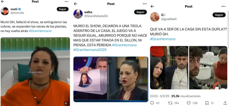 Así reaccionaron las redes sociales ante la eliminación de Chaira Mancuso