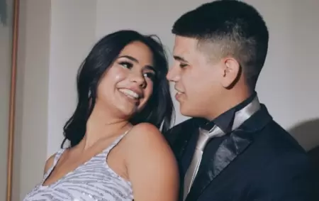 Daniela Celis y Thiago Medina