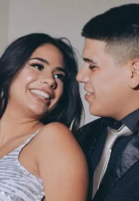Daniela Celis y Thiago Medina