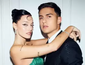 Oriana Sabatini y Paulo Dybala