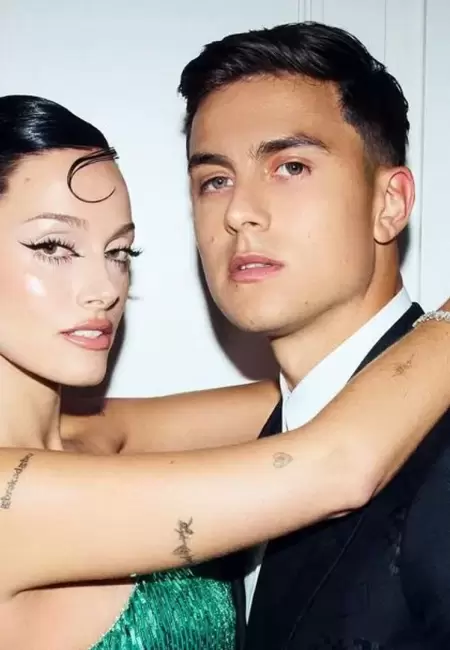 Oriana Sabatini y Paulo Dybala