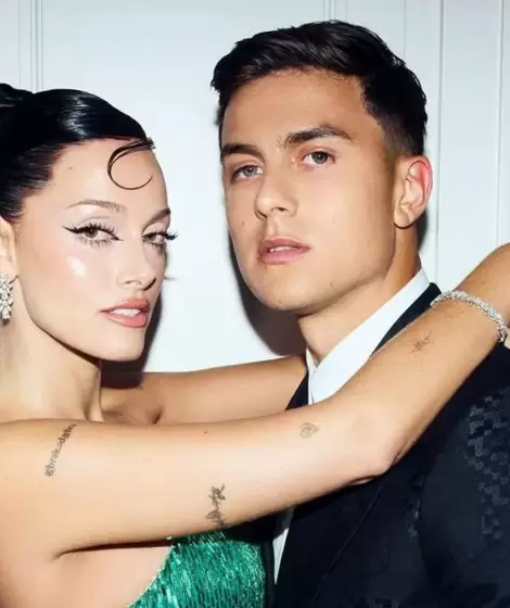 Oriana Sabatini y Paulo Dybala