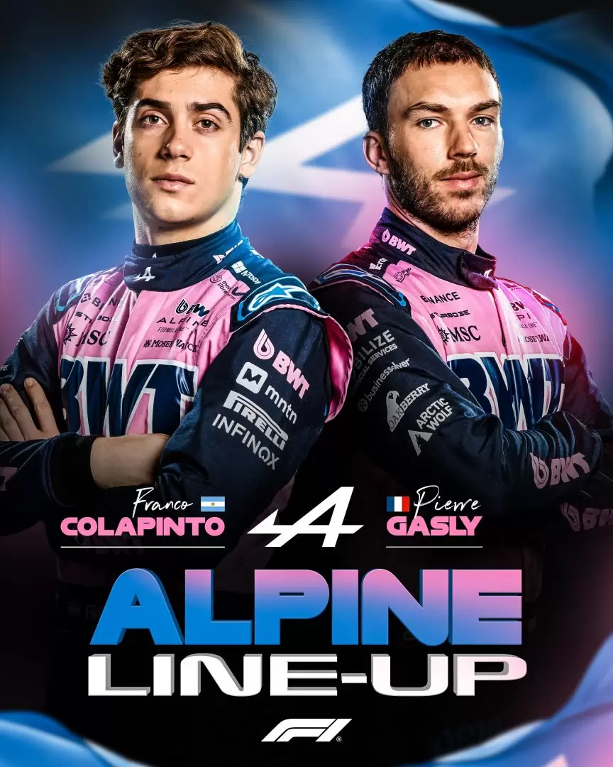 Colapinto volverá a correr en la Fórmula 1 con Alpine en Imola