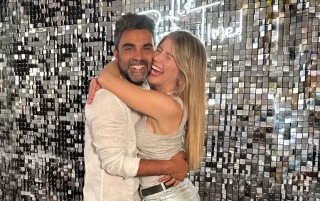 Laurita Fernández y "Peluca" Brusca