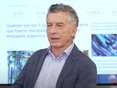 Macri totalmente dopado