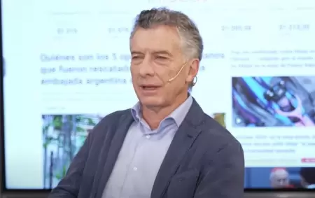 Macri totalmente dopado