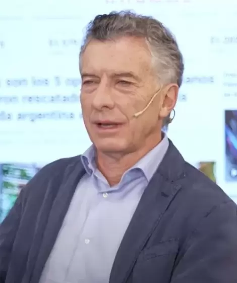Macri totalmente dopado