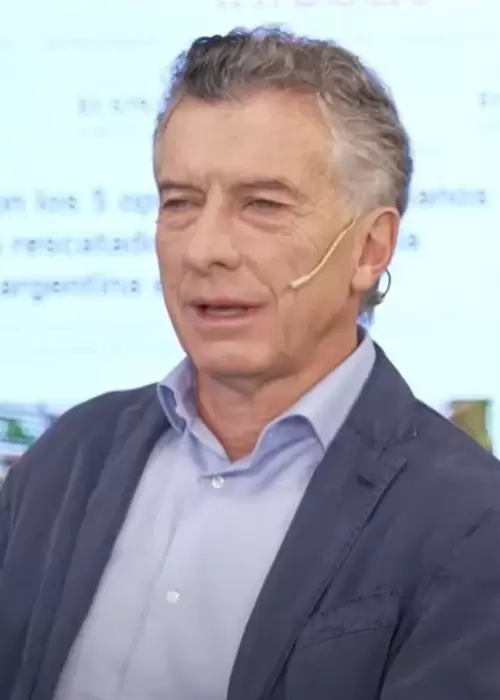 Macri totalmente dopado