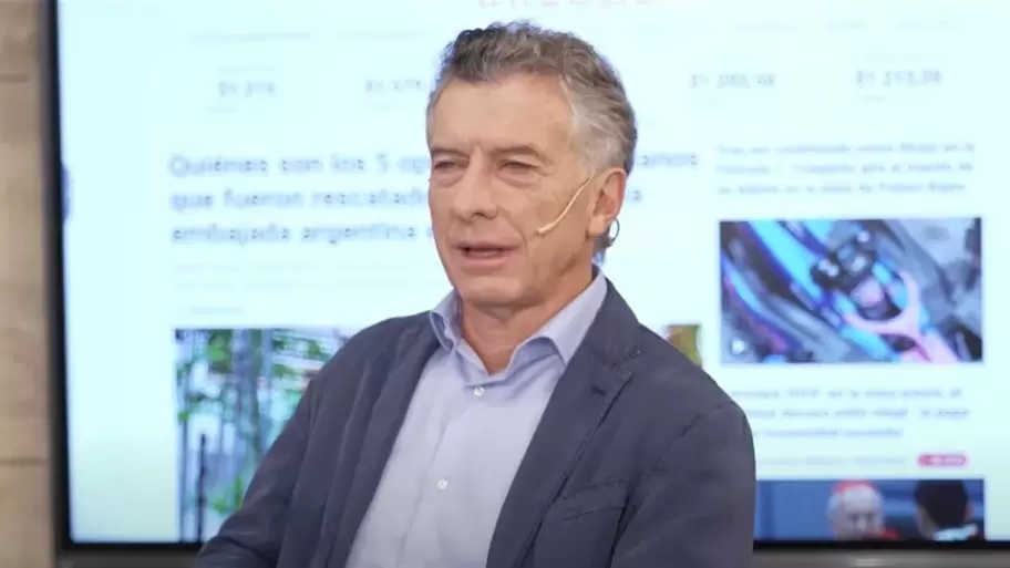 Macri totalmente dopado