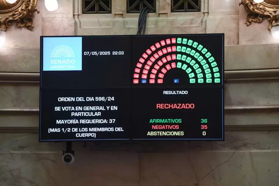 El Senado rechaz el proyecto Ficha Limpia