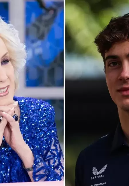 Mirtha Legrand y Franco Colapinto