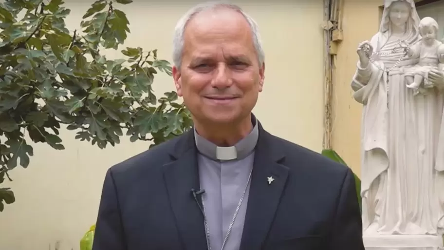 Prevost cuando era obispo de Chiclayo