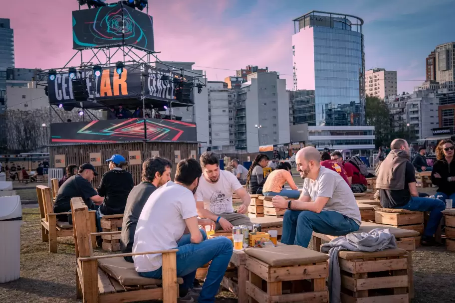 Una postal del CervezAR Fest del 2023.