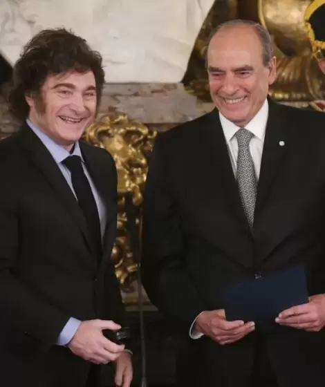 Javier Milei y Guillermo Francos